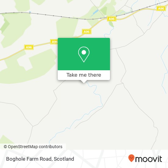 Boghole Farm Road map