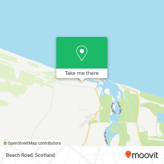 Beach Road map