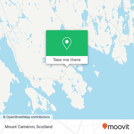 Mount Cameron map
