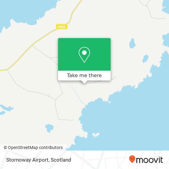 Stornoway Airport map