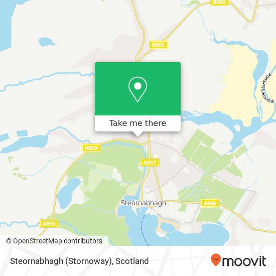 Steornabhagh (Stornoway) map