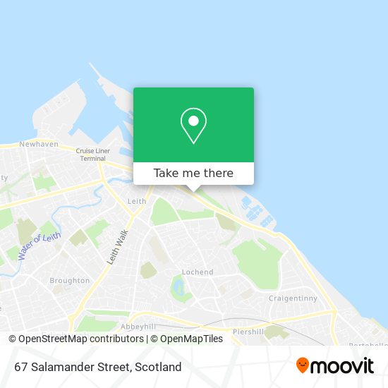 67 Salamander Street map