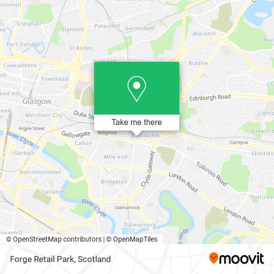Forge Retail Park map
