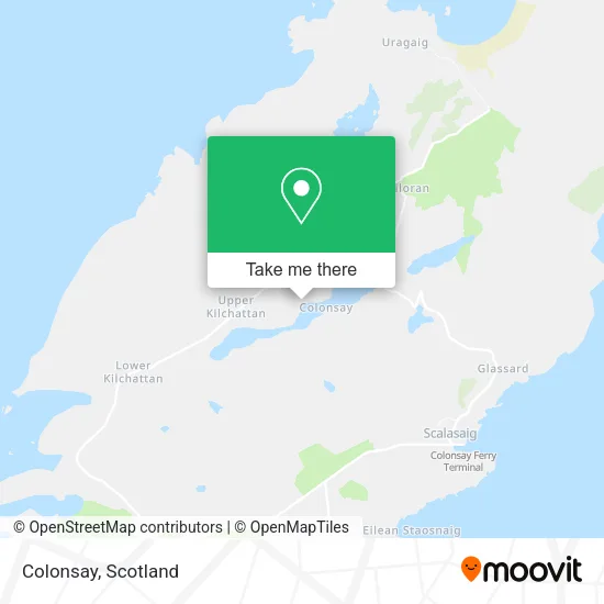 Colonsay map