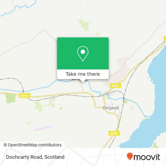 Dochcarty Road map