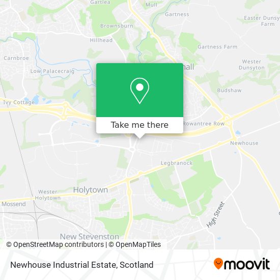 Newhouse Industrial Estate map