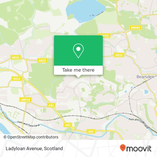 Ladyloan Avenue map