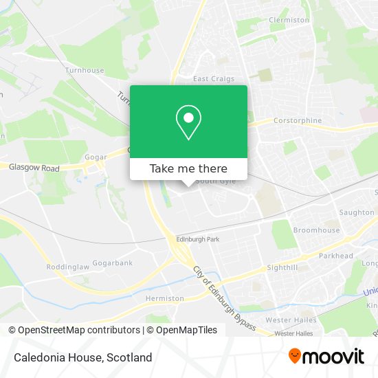 Caledonia House map