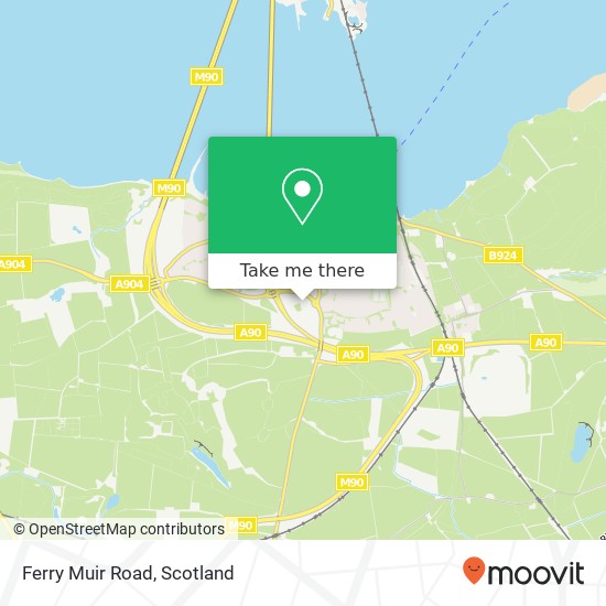 Ferry Muir Road map