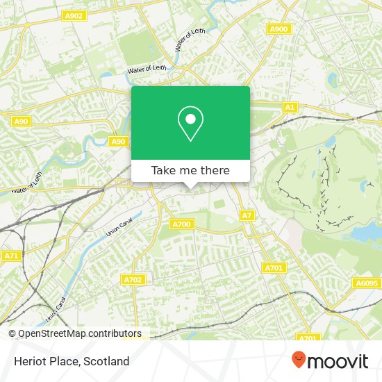 Heriot Place map