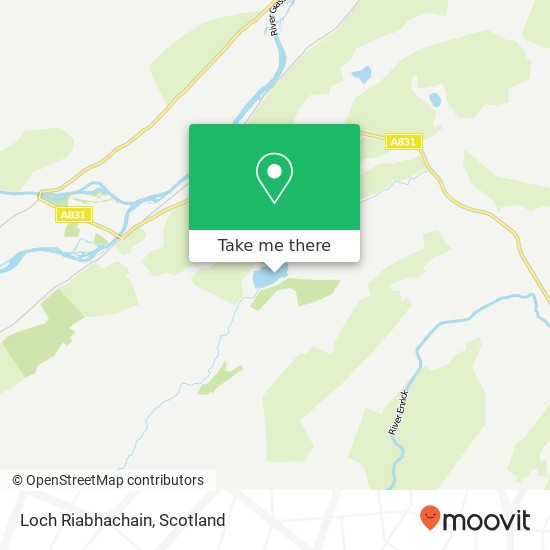 Loch Riabhachain map