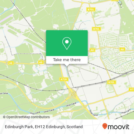 Edinburgh Park, EH12 Edinburgh map