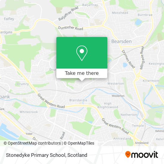 Stonedyke Primary School map