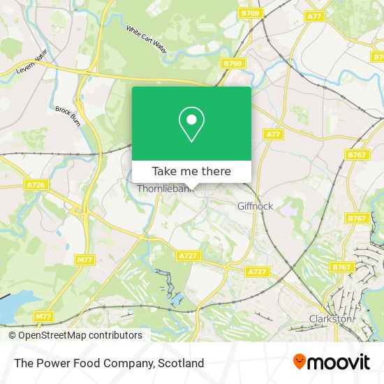 The Power Food Company map