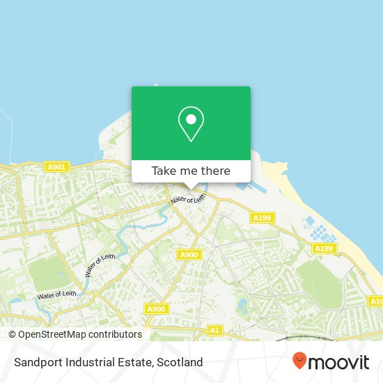 Sandport Industrial Estate map