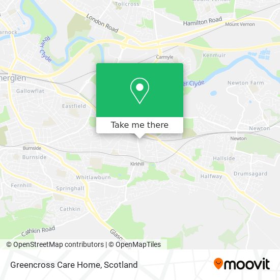 Greencross Care Home map