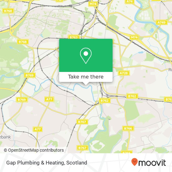 Gap Plumbing & Heating map