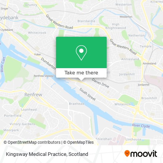 Kingsway Medical Practice map
