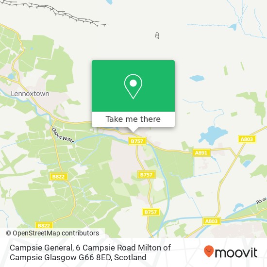 Campsie General, 6 Campsie Road Milton of Campsie Glasgow G66 8ED map