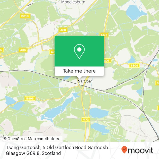 Tsang Gartcosh, 6 Old Gartloch Road Gartcosh Glasgow G69 8 map