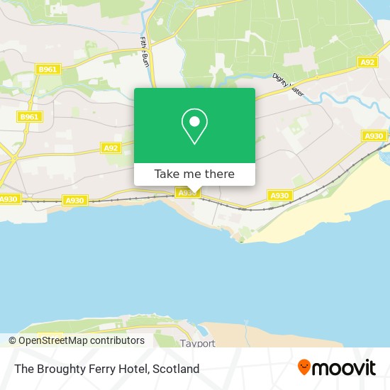 The Broughty Ferry Hotel map