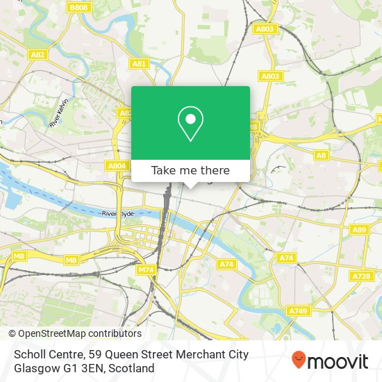 Scholl Centre, 59 Queen Street Merchant City Glasgow G1 3EN map