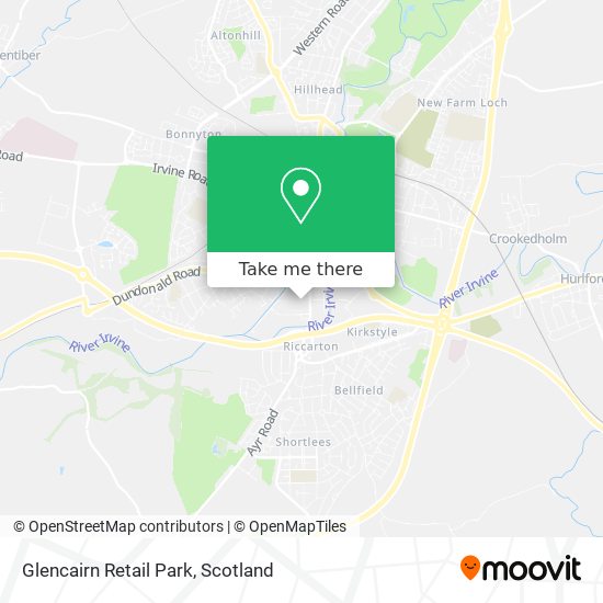 Glencairn Retail Park map