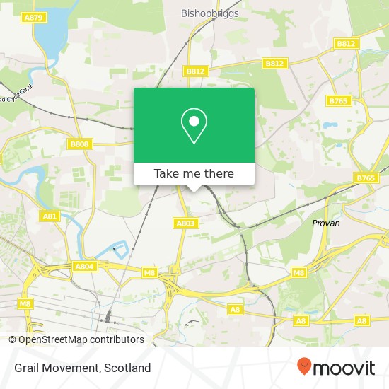 Grail Movement map