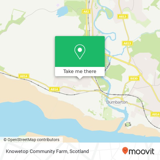 Knowetop Community Farm map