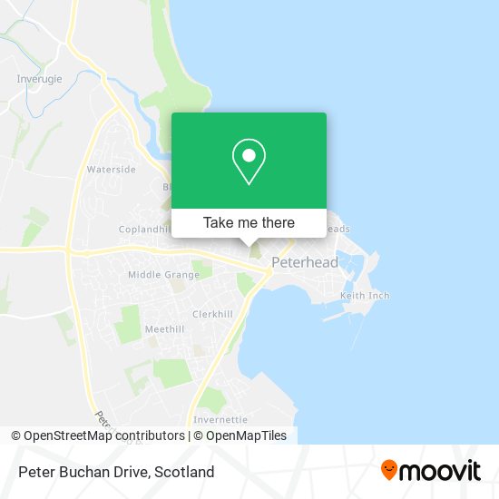 Peter Buchan Drive map