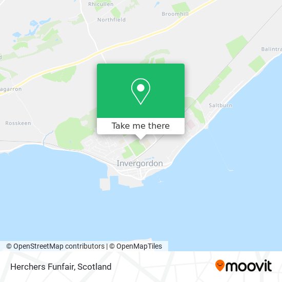 Herchers Funfair map