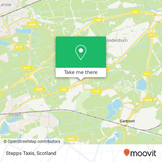 Stepps Taxis map