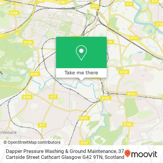 Dapper Pressure Washing & Ground Maintenance, 37 Cartside Street Cathcart Glasgow G42 9TN map