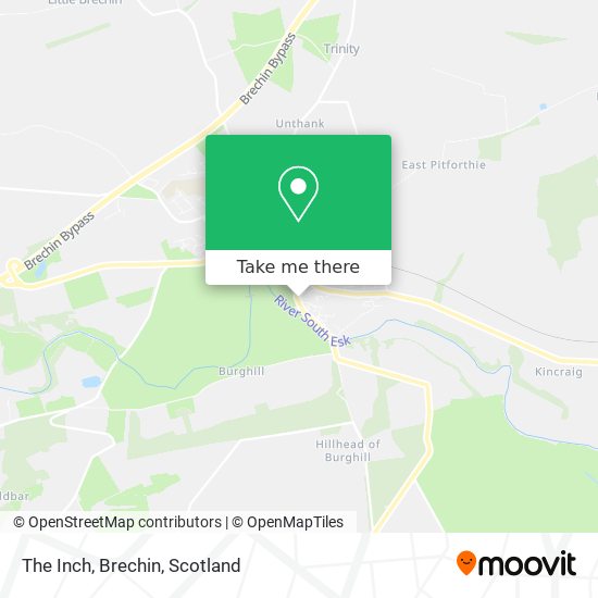 The Inch, Brechin map