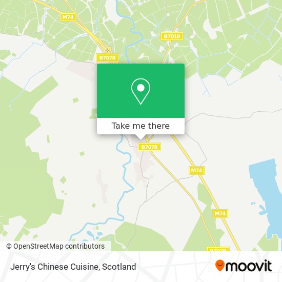 Jerry's Chinese Cuisine map