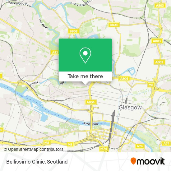 Bellissimo Clinic map