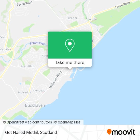 Get Nailed Methil map