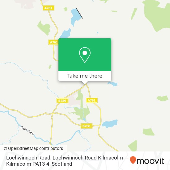 Lochwinnoch Road, Lochwinnoch Road Kilmacolm Kilmacolm PA13 4 map