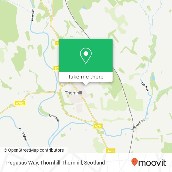 Pegasus Way, Thornhill Thornhill map