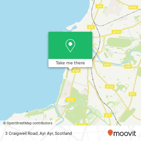3 Craigweil Road, Ayr Ayr map