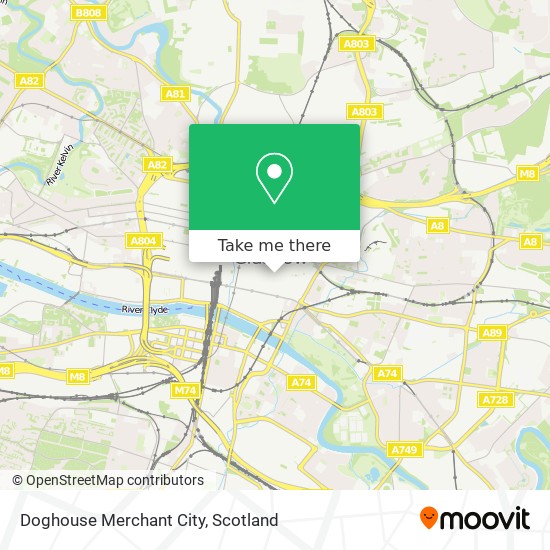 Doghouse Merchant City map