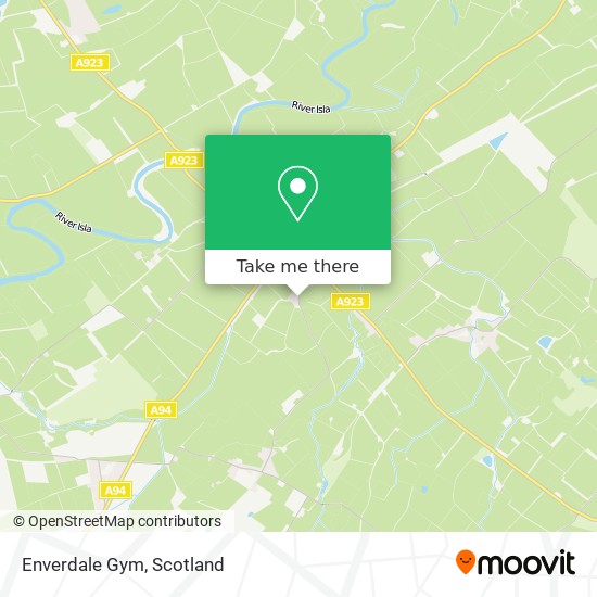 Enverdale Gym map