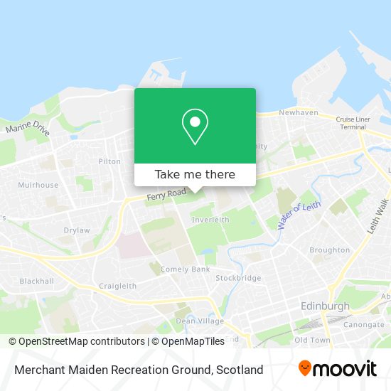 Merchant Maiden Recreation Ground map