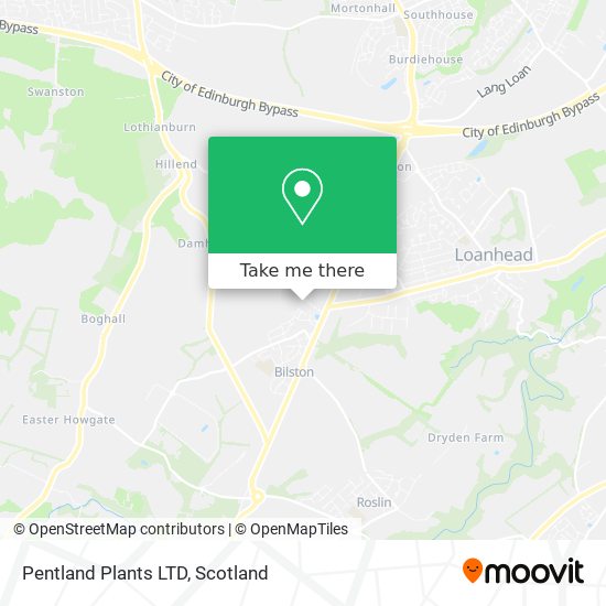 Pentland Plants LTD map