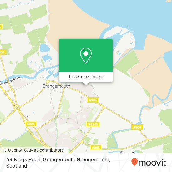 69 Kings Road, Grangemouth Grangemouth map