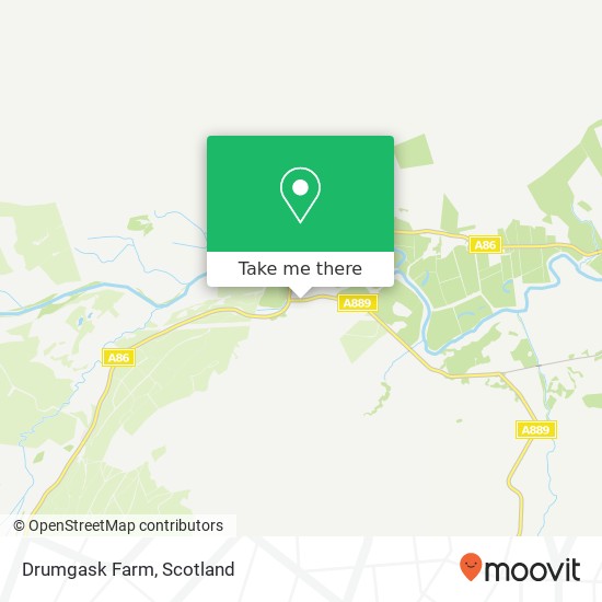 Drumgask Farm map