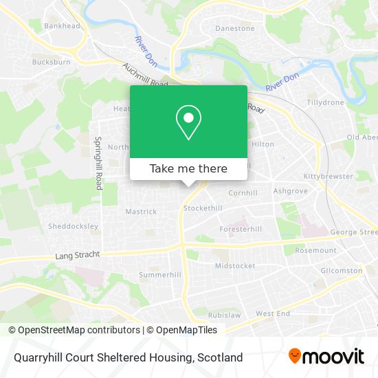 Quarryhill Court Sheltered Housing map