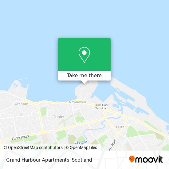 Grand Harbour Apartments map