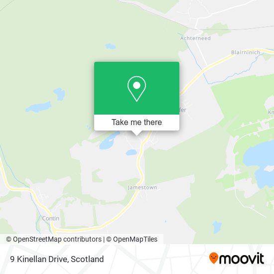 9 Kinellan Drive map