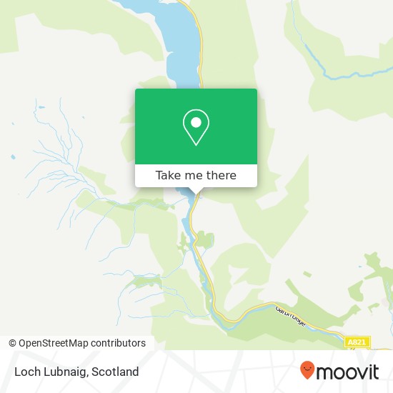 Loch Lubnaig, Callander Callander map